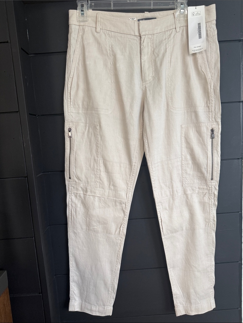 Vince Cream Cargo Pants Women’s 4